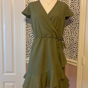 Olive dress